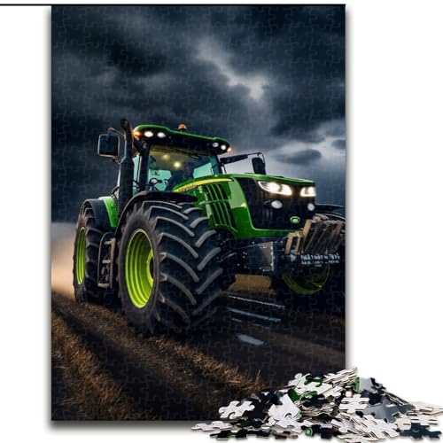 Puzzle für Erwachsene, 1000 Teile, bunter Traktor aus Holz, Kinder ab 14 Jahren, 50x75cm, Lernspielzeug für Teenager, Dekoration für Zuhause und das Büro Puzzle für Erwachsene, 1000 Teile, bunter Traktor aus Holz, Kinder ab 14 Jahren, 50x75cm, Lernspielzeug für Teenager, Dekoration für Zuhause und das Büro von MLADSOEHK