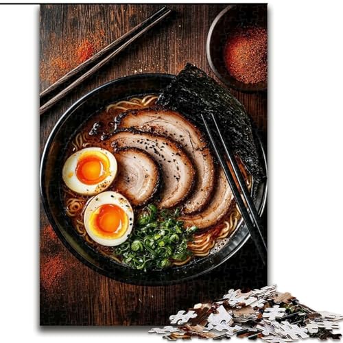 Puzzle für Erwachsene, 1000 Teile, japanische Küche, Spielzeug, Lernspiele, Stressabbau, einzigartige Heimdekoration und Geschenke (Größe 50x75cm) von MLADSOEHK