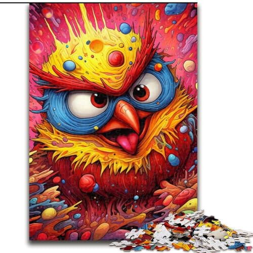 Puzzle für Erwachsene, 1000 Vogelfarben, aus Holz, perfektes DIY-Kunstdekor oder Geburtstagsgeschenk, 50x75cm, für Teenager und Familienspaß Puzzle für Erwachsene, 1000 Vogelfarben, aus Holz, perfektes DIY-Kunstdekor oder Geburtstagsgeschenk, 50x75cm, für Teenager und Familienspaß von MLADSOEHK