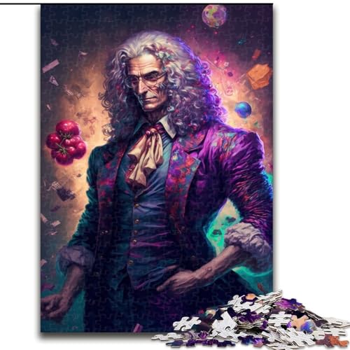 Puzzle für Erwachsene, 1000-teiliges Puzzle „Mad Doctor“, pädagogisches Denkspiel, künstlerische Heim- und Bürodekoration, ab 14 Jahren (Größe: 26x38cm) von MLADSOEHK