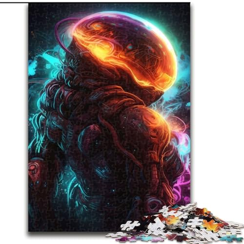 Puzzle für Erwachsene, 1000-teiliges Space Alien I Puzzle, pädagogisches Denkspiel, künstlerische Heim- und Bürodekoration, ab 14 Jahren (Größe: 26x38cm) von MLADSOEHK