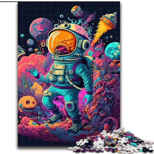 Puzzle für Erwachsene,1000 Teile,Astronaut im Weltraum,für Kinder ab 14 Jahren,jedes Teil ist einzigartig – lustiges und herausforderndes Spiel für die ganze Familie,tolles Geschenk (Größe 26x38cm) Puzzle für Erwachsene,1000 Teile,Astronaut im Weltraum,für Kinder ab 14 Jahren,jedes Teil ist einzigartig – lustiges und herausforderndes Spiel für die ganze Familie,tolles Geschenk (Größe 26x38cm) von MLADSOEHK