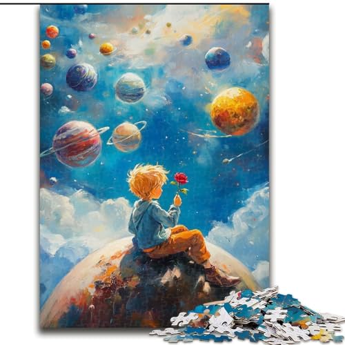 Puzzle für Erwachsene,1000 Teile,Der Planet des kleinen Prinzen,für Kinder ab 14 Jahren Jedes Teil ist einzigartig – lustiges und herausforderndes Spiel für die ganze Familie Tolles Geschenk 50x75cm Puzzle für Erwachsene,1000 Teile,Der Planet des kleinen Prinzen,für Kinder ab 14 Jahren Jedes Teil ist einzigartig – lustiges und herausforderndes Spiel für die ganze Familie Tolles Geschenk 50x75cm von MLADSOEHK