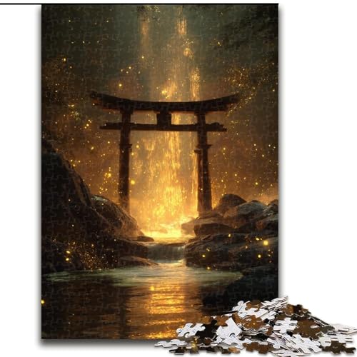Puzzle für Erwachsene,1000 Teile,Geheimnisvolles Torii-Tor,für Kinder ab 14 Jahren Jedes Teil ist einzigartig – lustiges und herausforderndes Spiel für die ganze Familie Tolles Geschenk Größe 26x38cm Puzzle für Erwachsene,1000 Teile,Geheimnisvolles Torii-Tor,für Kinder ab 14 Jahren Jedes Teil ist einzigartig – lustiges und herausforderndes Spiel für die ganze Familie Tolles Geschenk Größe 26x38cm von MLADSOEHK