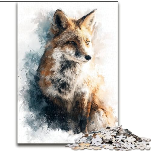 Puzzle für Erwachsene und Jugendliche, 1000 Teile, Magic Fox, Lernspielzeug, ganze Familie (Größe 50x75cm) von MLADSOEHK
