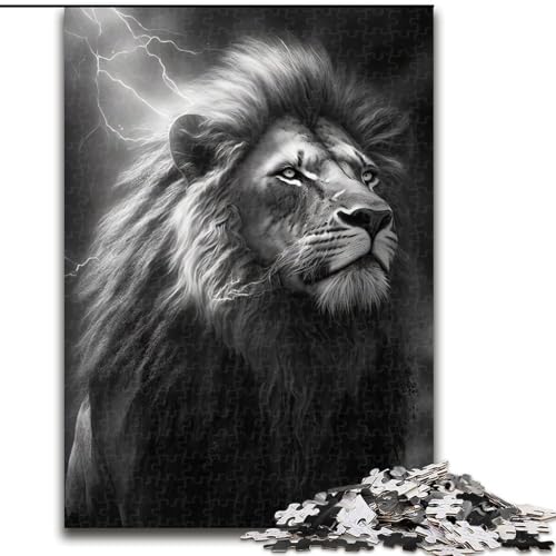 Puzzle für Teenager, 1000 Puzzles, Donnerlöwe, Lernspielzeug, einzigartige Geburtstags- und Geschenkideen für Kinder ab 14 Jahren (Größe 26x38cm) von MLADSOEHK