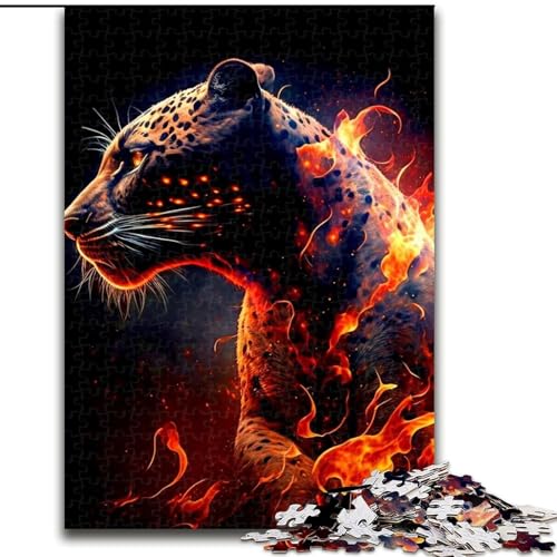 Puzzle für Teenager, 1000 Puzzles, Jaguar, Spiele, Spielzeug, Geschenk, einzigartige Geburtstags- und Geschenkideen für Kinder ab 14 Jahren (Größe 26x38cm) von MLADSOEHK
