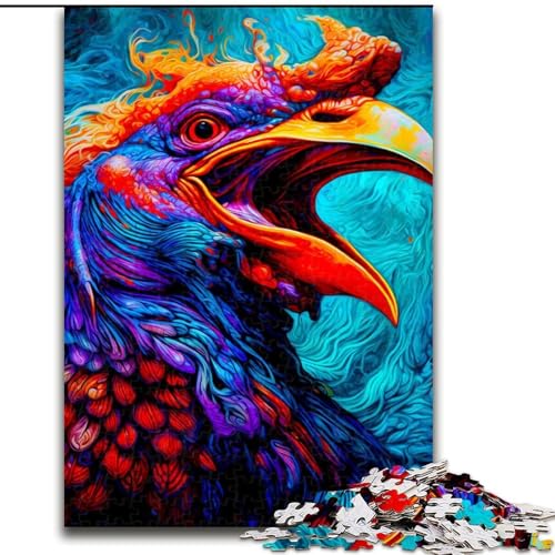 Puzzle für Teenager, 1000 Puzzles, Phoenix, Lernspielzeug, einzigartige Geburtstags- und Geschenkideen für Kinder ab 14 Jahren (Größe 50x75cm) von MLADSOEHK