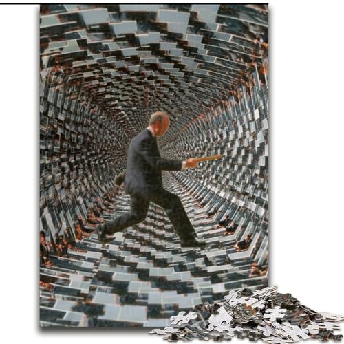 Puzzle für Teenager, 1000 Puzzles, psychedelische Kunst, Spiele, Spielzeug, Geschenk, einzigartige Geburtstags- und Geschenkideen für Kinder ab 14 Jahren (Größe 50x75cm) von MLADSOEHK