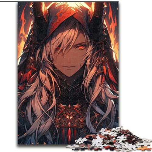 Puzzle für Teenager, 1000 Teile, Anime-Junge, Familienunterhaltungsspielzeug, ganze Familie, ab 14 Jahren (Größe 26x38cm) von MLADSOEHK