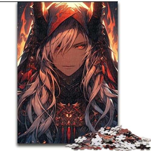 Puzzle für Teenager, 1000 Teile, Anime-Junge, Spielzeug, Lernspiele, Stressabbau, Eltern-Kind-Interaktion (Größe 50x75cm) von MLADSOEHK
