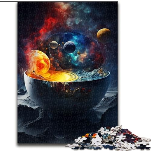 Puzzle für Teenager, 1000 Teile, Uruniversumsuppe, Familienunterhaltungsspielzeug, ganze Familie, ab 14 Jahren (Größe 26x38cm) von MLADSOEHK