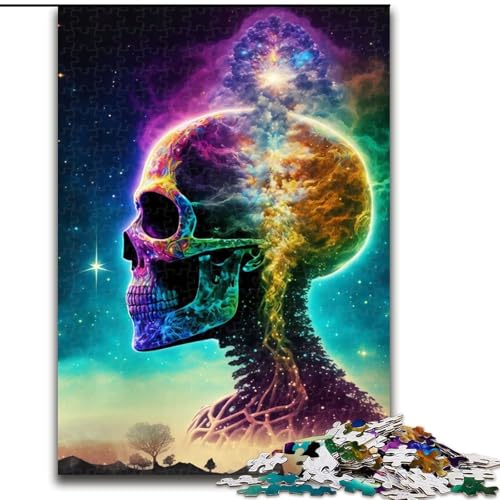 Puzzle für Teenager, 1000 Teile, umwerfend, Spielzeug, Lernspiele, Stressabbau, Eltern-Kind-Interaktion (Größe 26x38cm) von MLADSOEHK