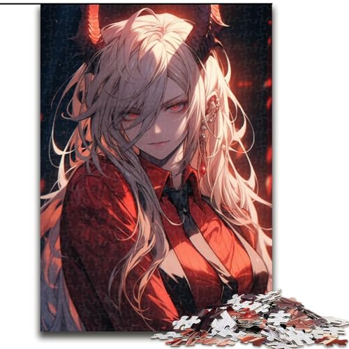 Puzzle für Teenager, 1000-teiliges Puzzle, Anime Devil Boy, Spielzeug, Lernspiele, Stressabbau, Eltern-Kind-Interaktion (Größe 50x75cm) von MLADSOEHK