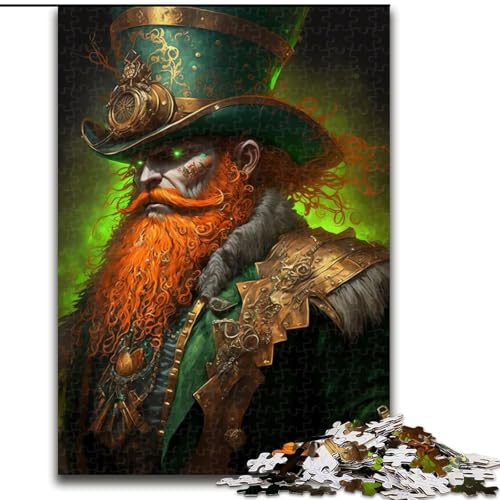 Puzzle für Teenager, 1000-teiliges Puzzle, gepanzerter Kobold, Spielzeug, Lernspiele, Stressabbau, Eltern-Kind-Interaktion (Größe 26x38cm) von MLADSOEHK