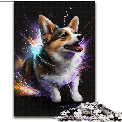 Puzzle mit 1000 Teilen für Erwachsene, Corgi, aus Holz, EIN tolles Geschenk für Familienspaß, 50x75cm, Denksportaufgabe, Spiel für Erwachsene, interaktive Familienaktivität Puzzle mit 1000 Teilen für Erwachsene, Corgi, aus Holz, EIN tolles Geschenk für Familienspaß, 50x75cm, Denksportaufgabe, Spiel für Erwachsene, interaktive Familienaktivität von MLADSOEHK