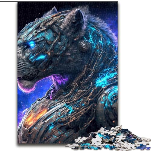 Puzzle mit 1000 Teilen für Erwachsene, Space Lions-Puzzle, anspruchsvolles Denkspiel, Familienaktivität, Heimdekoration, (Größe: 26x38cm) von MLADSOEHK