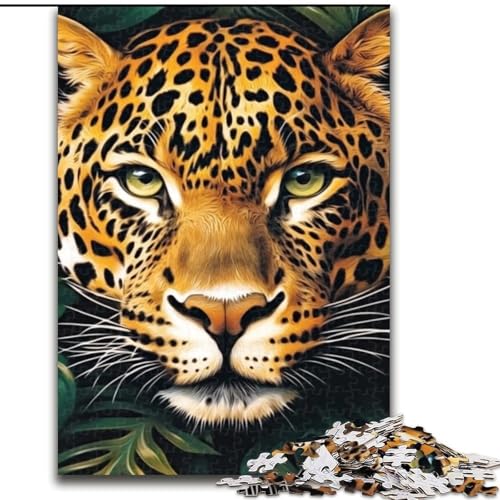 Puzzle mit 1000 Teilen für Teenager, Dschungel-Gepard, für Kinder ab 14 Jahren Jedes Teil ist einzigartig – lustiges und herausforderndes Spiel für die ganze Familie Tolles Geschenk (Größe 50x75cm) Puzzle mit 1000 Teilen für Teenager, Dschungel-Gepard, für Kinder ab 14 Jahren Jedes Teil ist einzigartig – lustiges und herausforderndes Spiel für die ganze Familie Tolles Geschenk (Größe 50x75cm) von MLADSOEHK