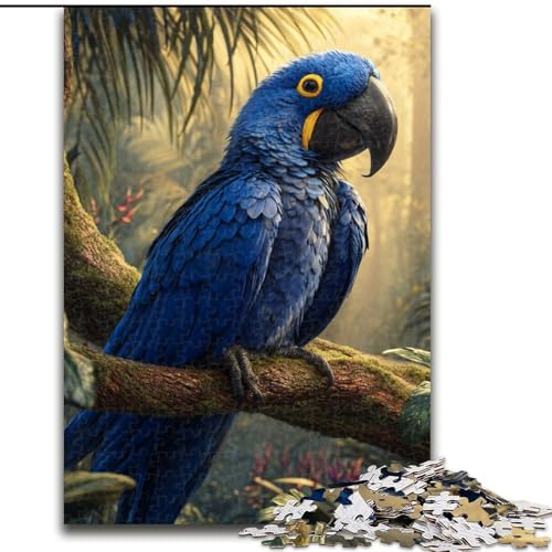 Puzzle mit 1000 Teilen für Teenager, Geschenke, Blauer Papagei, hilft dem Gehirn, süchtig machendes Spielzeug zu trainieren, um Geduld zu fördern und das Gedächtnis zu verbessern (Größe 26x38cm) Puzzle mit 1000 Teilen für Teenager, Geschenke, Blauer Papagei, hilft dem Gehirn, süchtig machendes Spielzeug zu trainieren, um Geduld zu fördern und das Gedächtnis zu verbessern (Größe 26x38cm) von MLADSOEHK