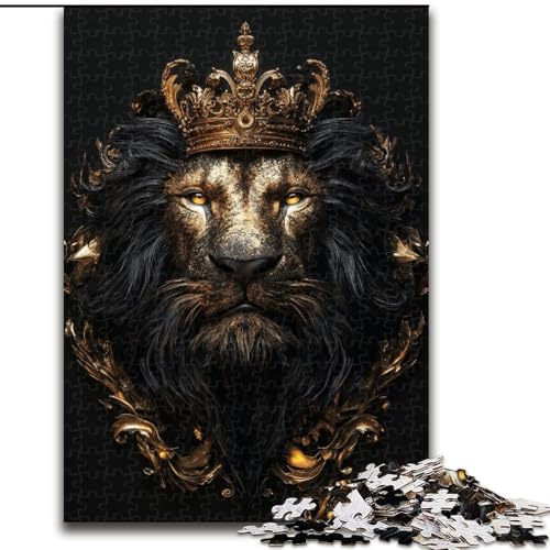 Puzzle mit 1000 Teilen für Teenager,geheimnisvoller Löwe,für Kinder ab 14 Jahren,jedes Teil ist einzigartig – lustiges und herausforderndes Spiel für die ganze Familie,tolles Geschenk (Größe 50x75cm) Puzzle mit 1000 Teilen für Teenager,geheimnisvoller Löwe,für Kinder ab 14 Jahren,jedes Teil ist einzigartig – lustiges und herausforderndes Spiel für die ganze Familie,tolles Geschenk (Größe 50x75cm) von MLADSOEHK