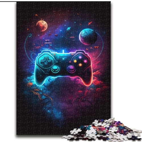 Puzzles für Erwachsene, 1000 Spiele, Controller-Puzzle, anspruchsvolles Denkspiel, Familienaktivität, Heimdekoration, (Größe: 26x38cm) von MLADSOEHK