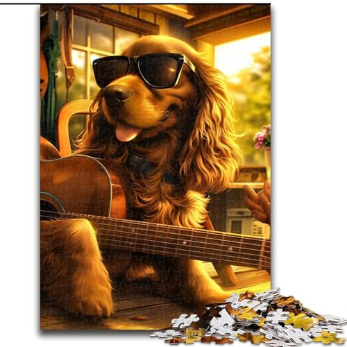 Puzzles für Erwachsene und Jugendliche, Pferde-Collage, Stressabbau, schwierige Herausforderung, Heimdekorationsspielzeug (Größe 26x38cm) von MLADSOEHK