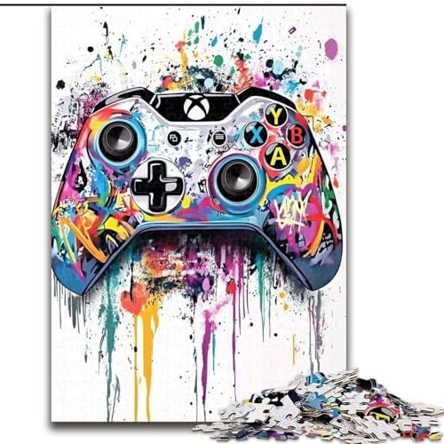 Puzzles für Teenager, 1000-teiliges Puzzle, Aquarellspiel, Spiele, Spielzeug, Geschenk, einzigartige Geburtstags- und Geschenkideen für Kinder ab 14 Jahren (Größe 50x75cm) von MLADSOEHK