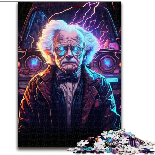 Puzzles für Teenager, 1000-teiliges Puzzle Vaterzeit, Spiele, Spielzeug, Geschenk, einzigartige Geburtstags- und Geschenkideen für Kinder ab 14 Jahren (Größe 26x38cm) von MLADSOEHK