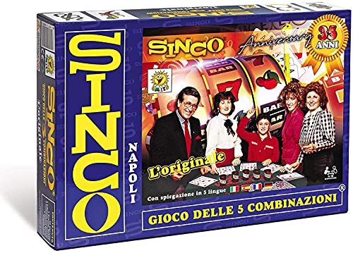 SINCO 5 Kombinationsspiel - Deluxe Edition - Tombola, Spiel in Brettbox, Gesellschaftsspiel, Händler auf der Alternative Messe SINCO 5 Kombinationsspiel - Deluxe Edition - Tombola, Spiel in Brettbox, Gesellschaftsspiel, Händler auf der Alternative Messe von MLI