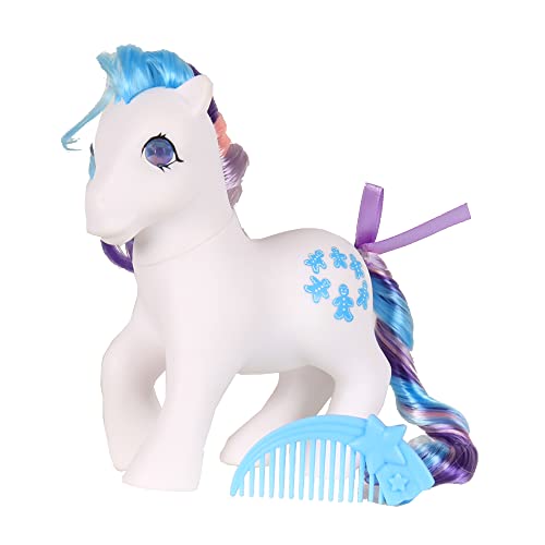 My Little Pony, 35298 Klassische Regenbogen-Ponys Gingerbread Pony, 20cm groß, Pferdegeschenke für Mädchen, Spielzeugtierfiguren, Kinderspielzeug, Pferde-Spielzeug für Kinder ab 3 Jahren von Basic Fun