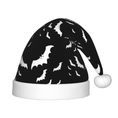 MLTRFGJ Halloween fliegende Fledermäuse bedruckte Kinder-Weihnachtsmütze, geeignet für Urlaub und Party-Dekoration MLTRFGJ Halloween fliegende Fledermäuse bedruckte Kinder-Weihnachtsmütze, geeignet für Urlaub und Party-Dekoration von MLTRFGJ