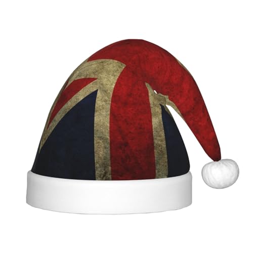 MLTRFGJ Weihnachtsmütze für Kinder, mit britischer Flagge, geeignet für Urlaub und Party-Dekoration MLTRFGJ Weihnachtsmütze für Kinder, mit britischer Flagge, geeignet für Urlaub und Party-Dekoration von MLTRFGJ