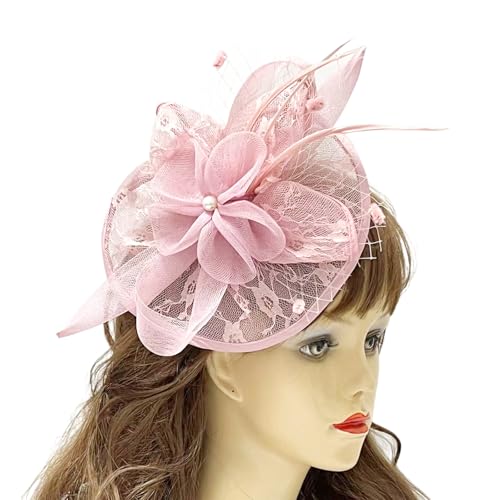 MLWSKERTY 1920er Blüten Barrettes Für Weibliche Kopfbedeckung Accessoires Für Cosplay Party Elegante Gefiederte Perle Barrettes von MLWSKERTY