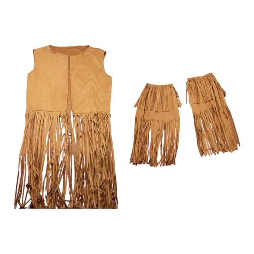 MLWSKERTY 1960er Jahre 1970er Jahre Outfits Hippie Kostüm Mit Fressenweste Friedenszeichen Ohrringe Sonnenbrille Halskette Legwarmer Stirnbandzubehör von MLWSKERTY