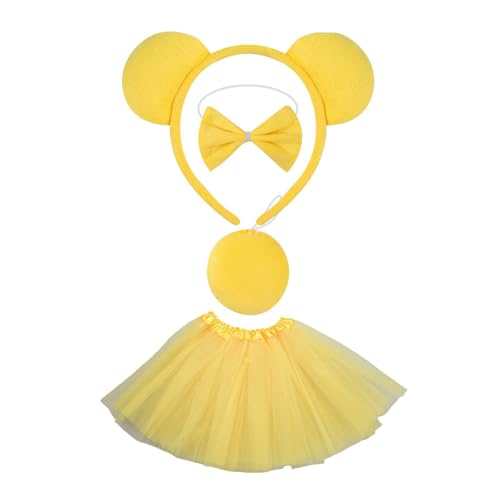 MLWSKERTY Bear Cosplay Requisiten Bear Stirnbandbär Cosplay Dekoration Kostüm Accessoire Für Kid Adult Festival Plüsch Schmücken von MLWSKERTY