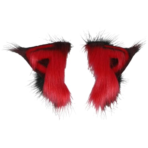 MLWSKERTY Biegbarer Biest-Ohr-Haarreif für Damen, Rollenspiel, Animes, Dienstmädchen, Stirnband, Party, Haarreif, Mädchen, Halloween-Kostüm, Kopfschmuck von MLWSKERTY