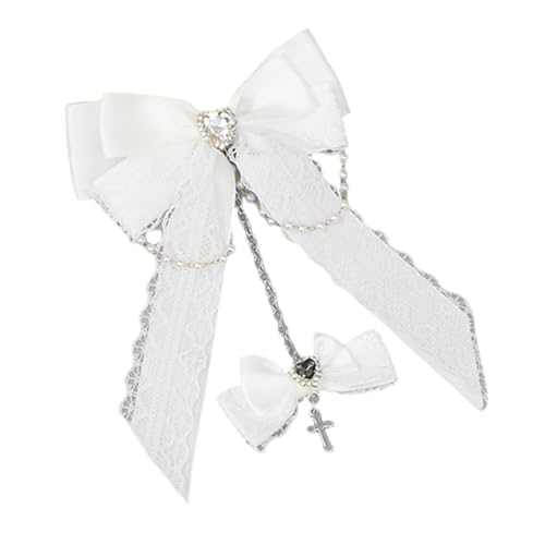 MLWSKERTY Cosplay Haarclip Anime Spitzen Haarbögen Mit Kettenheizt Anime Barrettes Haargriff Themen Party Kopfstück Für Tägliche Verwendung MLWSKERTY Cosplay Haarclip Anime Spitzen Haarbögen Mit Kettenheizt Anime Barrettes Haargriff Themen Party Kopfstück Für Tägliche Verwendung von MLWSKERTY