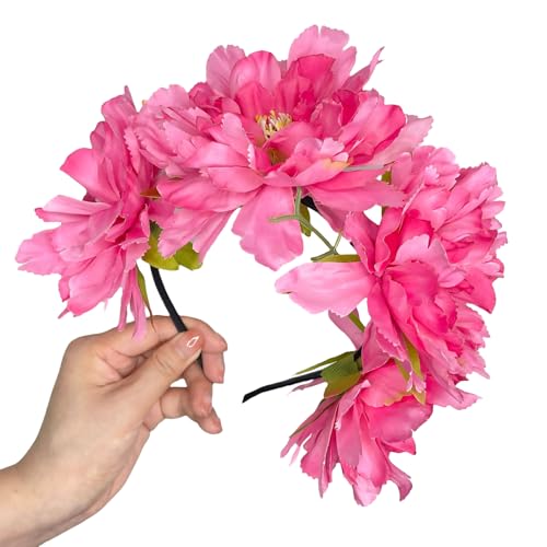MLWSKERTY Delicate Beach Peony Headwear Stadband Foto Requisiten Party Cosplay Kostüme Tanzparty Stirnband Für Hochzeit MLWSKERTY Delicate Beach Peony Headwear Stadband Foto Requisiten Party Cosplay Kostüme Tanzparty Stirnband Für Hochzeit von MLWSKERTY