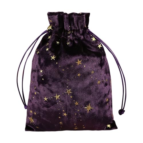 MLWSKERTY Divinations Tischdecke Orakel Kartentasche Tasche Brettspiel Tasche Draw String Schmuck Tarot Beutel Geschenke Verpackungstasche von MLWSKERTY