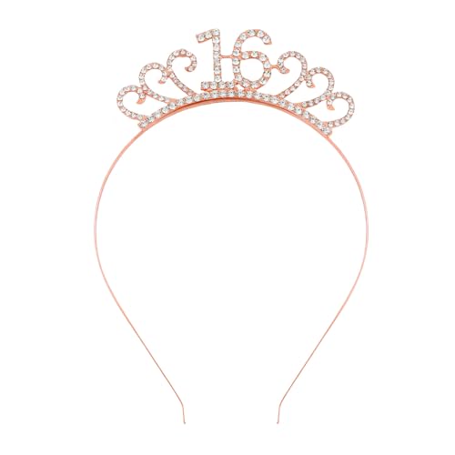 MLWSKERTY Elegante Stirnbänder Kronen Kronen Haare Für Geburtstags Geburtstag Königin Kopfstück Für Mädchen Show Bühnenparty Kostüm MLWSKERTY Elegante Stirnbänder Kronen Kronen Haare Für Geburtstags Geburtstag Königin Kopfstück Für Mädchen Show Bühnenparty Kostüm von MLWSKERTY