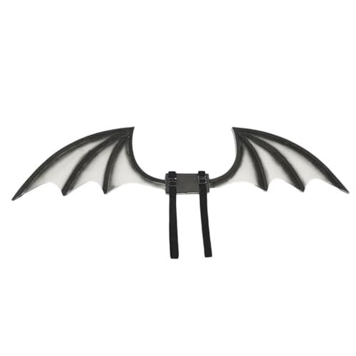 MLWSKERTY Fledermaus-Ohren-Flügel-Stirnbänder, modische Gothic-Kopfbedeckung, Rollenspiel-Kopfbedeckung für stilvolle Frauen und Party-Enthusiasten von MLWSKERTY