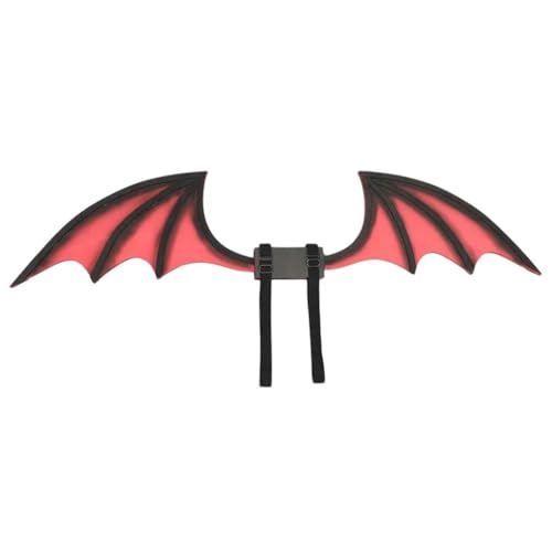 MLWSKERTY Fledermaus-Ohren-Flügel-Stirnbänder, modische Gothic-Kopfbedeckung, Rollenspiel-Kopfbedeckung für stilvolle Frauen und Party-Enthusiasten von MLWSKERTY