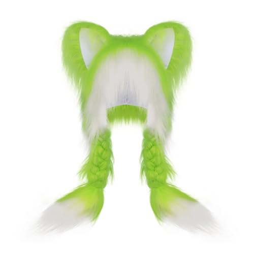 MLWSKERTY Frauen Moderne Kätzchen Ohren Cosplay Mit Pelzigem Ohr Für Mädchen Frauen Vielseitige Kätzchen Ohren Übergroß MLWSKERTY Frauen Moderne Kätzchen Ohren Cosplay Mit Pelzigem Ohr Für Mädchen Frauen Vielseitige Kätzchen Ohren Übergroß von MLWSKERTY