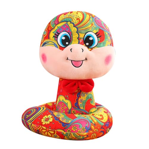 MLWSKERTY Hängende Schlangen Maskottchen Puppen Plüschspielzeug Für Chinesische Neujahrsfeierlichkeiten Traditionelles Chinesisches Neujahrsornament MLWSKERTY Hängende Schlangen Maskottchen Puppen Plüschspielzeug Für Chinesische Neujahrsfeierlichkeiten Traditionelles Chinesisches Neujahrsornament von MLWSKERTY