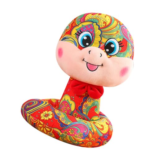 MLWSKERTY Hängende Schlangen Maskottchen Puppen Plüschspielzeug Für Chinesische Neujahrsfeierlichkeiten Traditionelles Chinesisches Neujahrsornament MLWSKERTY Hängende Schlangen Maskottchen Puppen Plüschspielzeug Für Chinesische Neujahrsfeierlichkeiten Traditionelles Chinesisches Neujahrsornament von MLWSKERTY