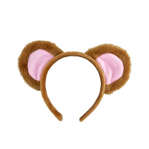 MLWSKERTY Halloween Monkey Kostüm Tierkleid Kits Umfasst Affenhaarband Schwanz Und Bowtie Für Kid Halloween Cosplay Party von MLWSKERTY