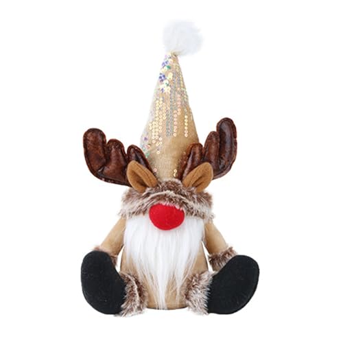 MLWSKERTY Hand Plush Santa Gnomes Puppen Mit Langem Für Weihnacht Desktop Dekoration Schwedische Tomtes Gefülltes Oramentgeschenk MLWSKERTY Hand Plush Santa Gnomes Puppen Mit Langem Für Weihnacht Desktop Dekoration Schwedische Tomtes Gefülltes Oramentgeschenk von MLWSKERTY