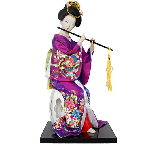 MLWSKERTY Japanischer Kimono Geisha Figur, 30,5 cm, Spielzeug, Sammlung, für Dekoration zu Hause, Büro, asiatische Figur MLWSKERTY Japanischer Kimono Geisha Figur, 30,5 cm, Spielzeug, Sammlung, für Dekoration zu Hause, Büro, asiatische Figur von MLWSKERTY