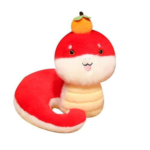 MLWSKERTY Kuscheltiere Cartoon Schlange Neujahr Maskottchen Spielzeug Weiche Schlange Figur 2025 Schlange Maskottchen Fotostudio Requisiten MLWSKERTY Kuscheltiere Cartoon Schlange Neujahr Maskottchen Spielzeug Weiche Schlange Figur 2025 Schlange Maskottchen Fotostudio Requisiten von MLWSKERTY