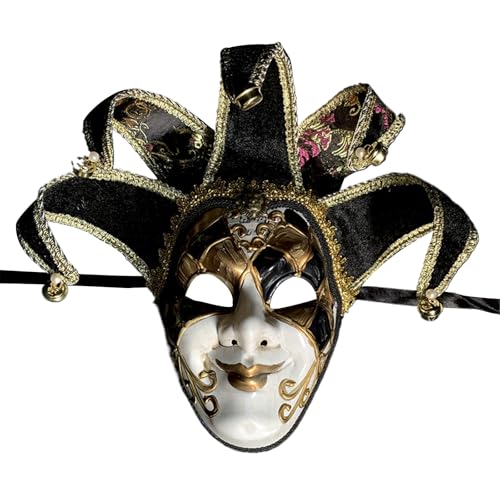 MLWSKERTY Maskerade Gesichtsbedeckung Für Halloween Frauen Männer Maskerade Vollgesichts Für Maskerade Party Proms von MLWSKERTY